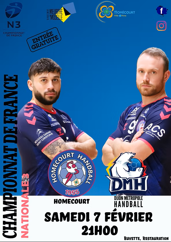 Homécourt - Dijon 07/02/2026