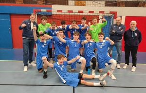 Victoire de nos -18 Cdf face à UODL Handball 