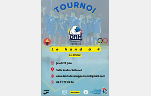 Tournoi "Le hand à 4 à l'école"