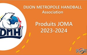 Produits DMH Association Saison 2023-2024