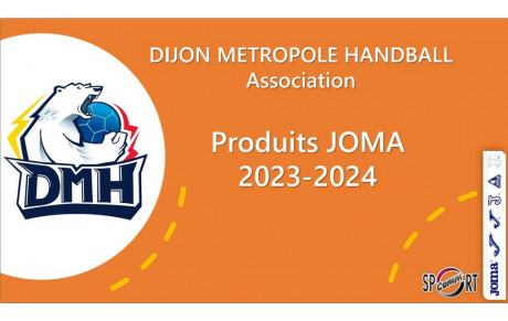 Produits DMH Association Saison 2023-2024